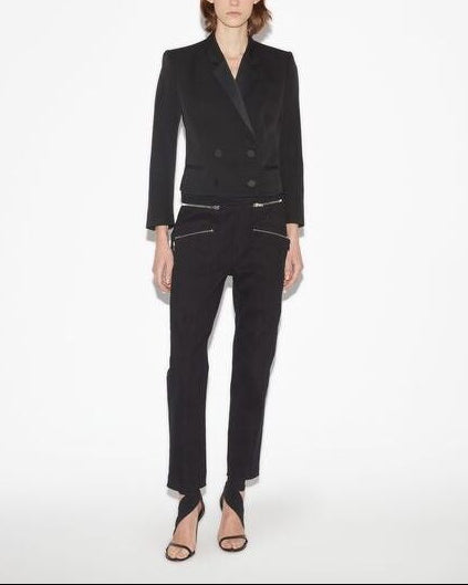 PANTALON EN COTON  IZIS Faume - seconde main