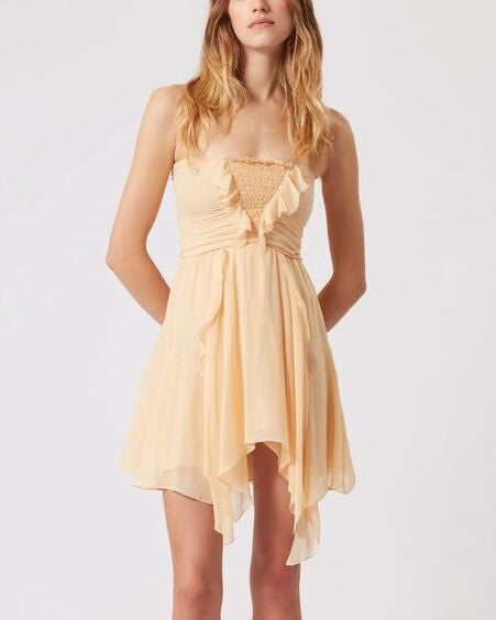 ROBE EN SOIE TIFFEN Faume - seconde main