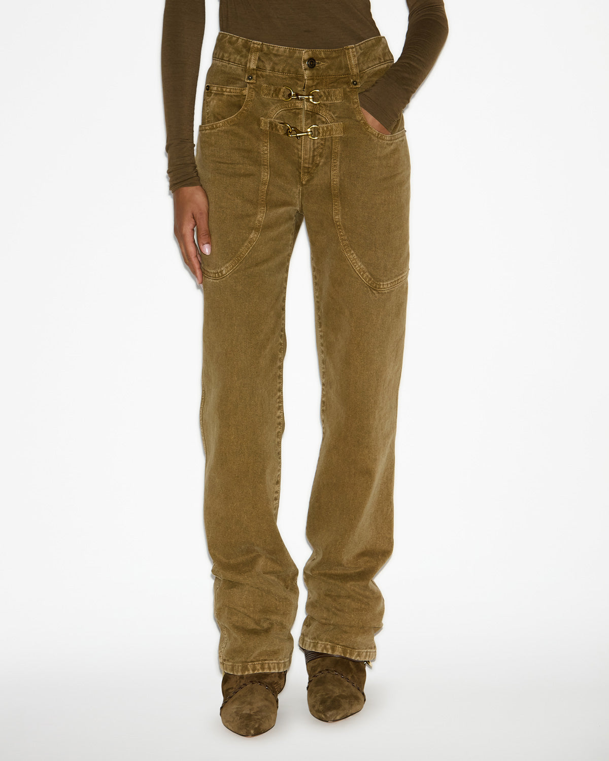 PANTALON BRINLEY Faume - seconde main