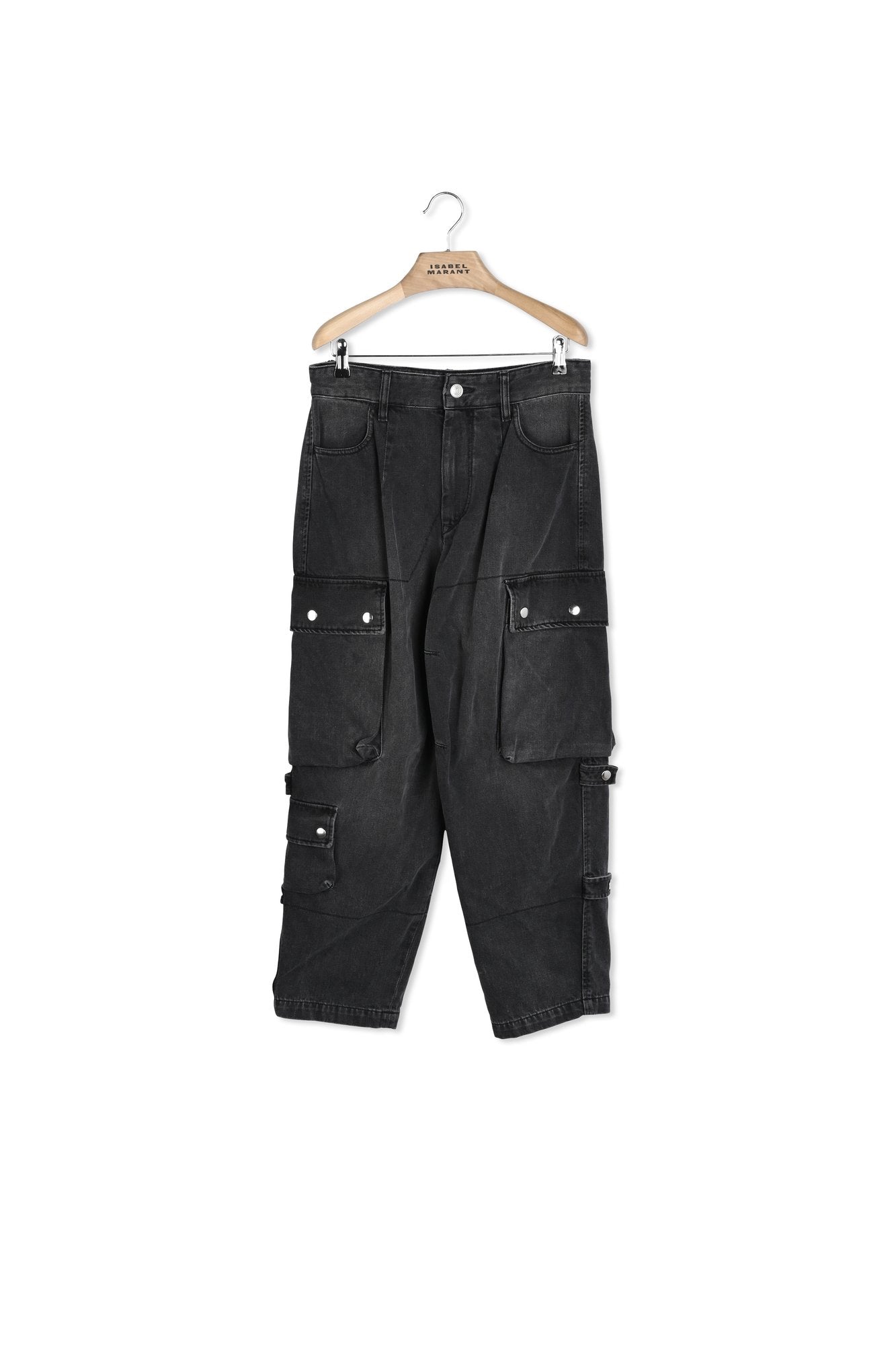 PANTALON EN COTON  ELORE Faume - seconde main