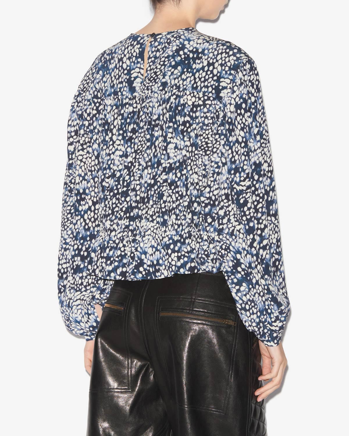BLOUSE GELINA Faume - seconde main