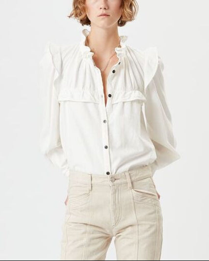 CHEMISE EN CHAMBRAY IDETY Faume - seconde main
