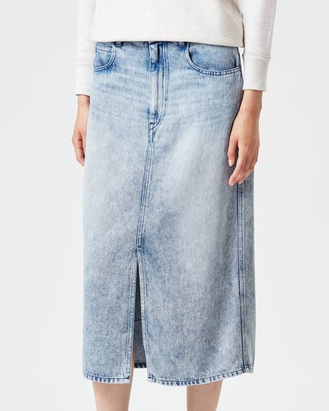 JUPE MIDI EN DENIM TILAURIA Faume - seconde main
