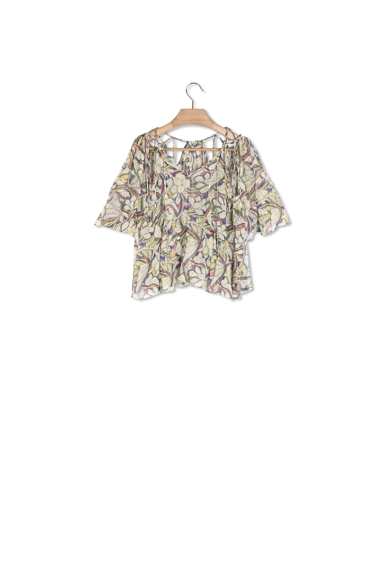 TOP  PRINTED LIZY Faume - seconde main