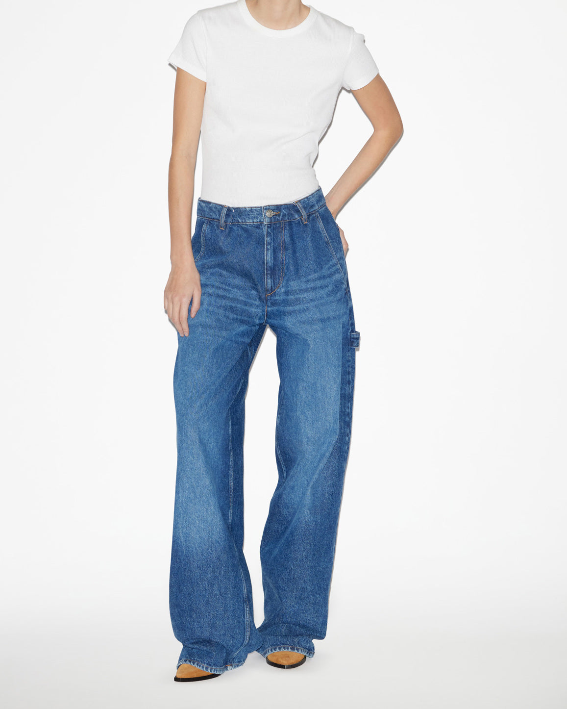 PANTS SOLENE Faume - seconde main