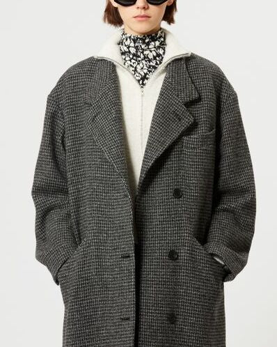 MANTEAU EN LAINE  SABINE Faume - seconde main
