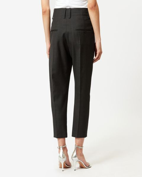 PANTALON EN LAINE VIERGE  NAOLIA Faume - seconde main