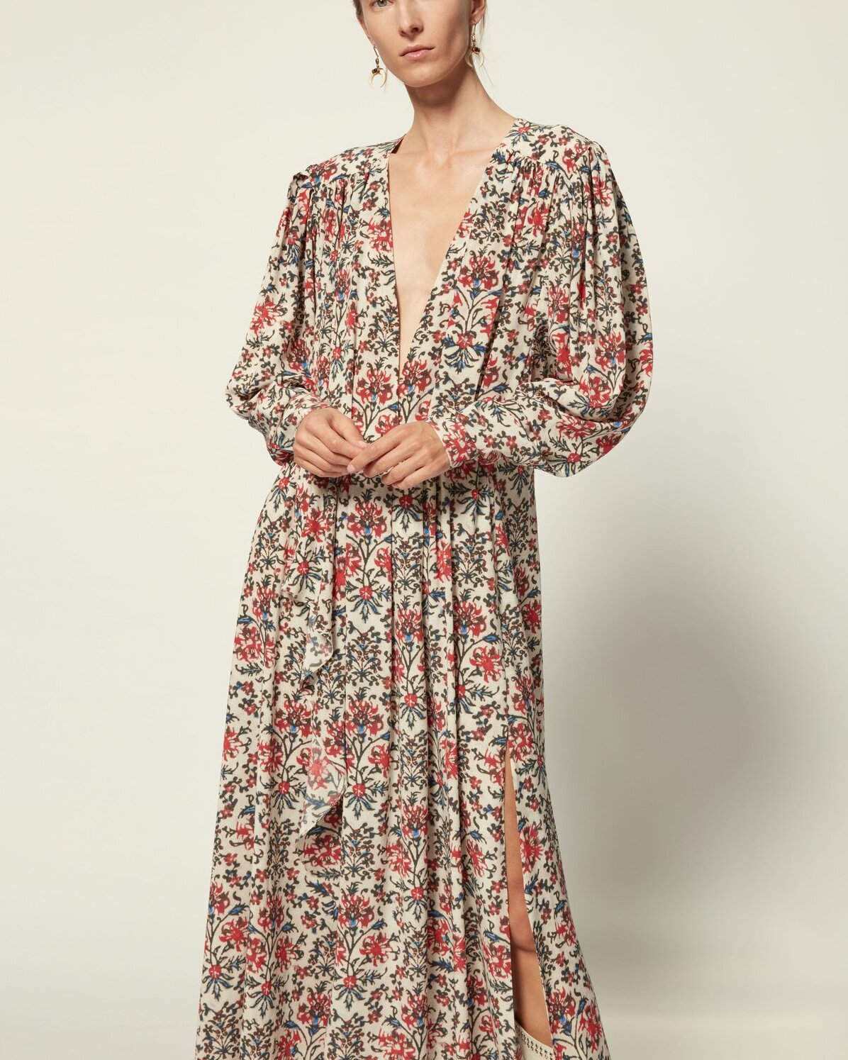 ROBE BLAINE Faume - seconde main
