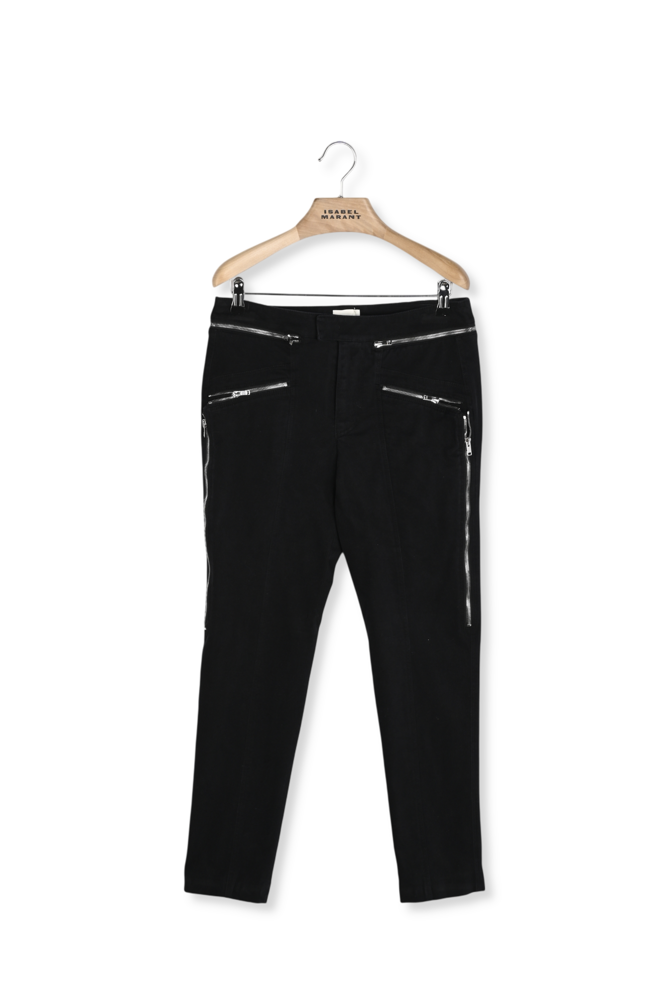 PANTALON EN COTON  IZIS Faume - seconde main