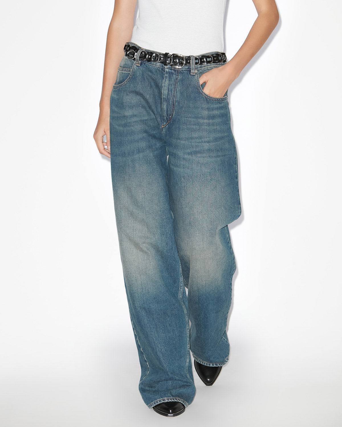 PANTS JOANNY Faume - seconde main
