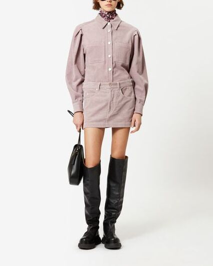 JUPE EN COTON  RANIA Faume - seconde main