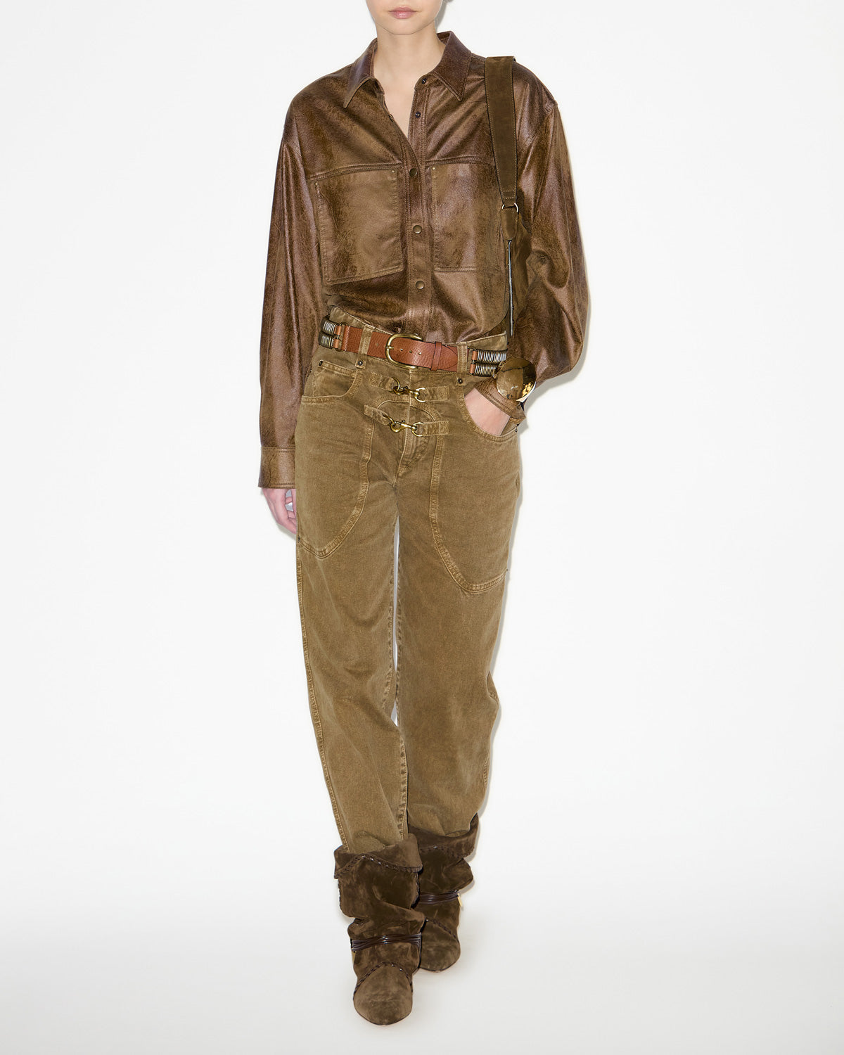 CHEMISE GABIELA Faume - seconde main