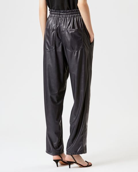 PANTALON EN SIMILI CUIR BRINA Faume - seconde main
