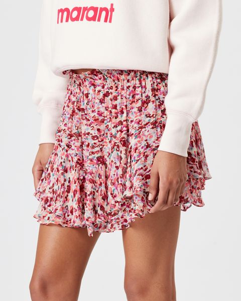 SHORT IMPRIMÉ FLEURI SORNEL Faume - seconde main