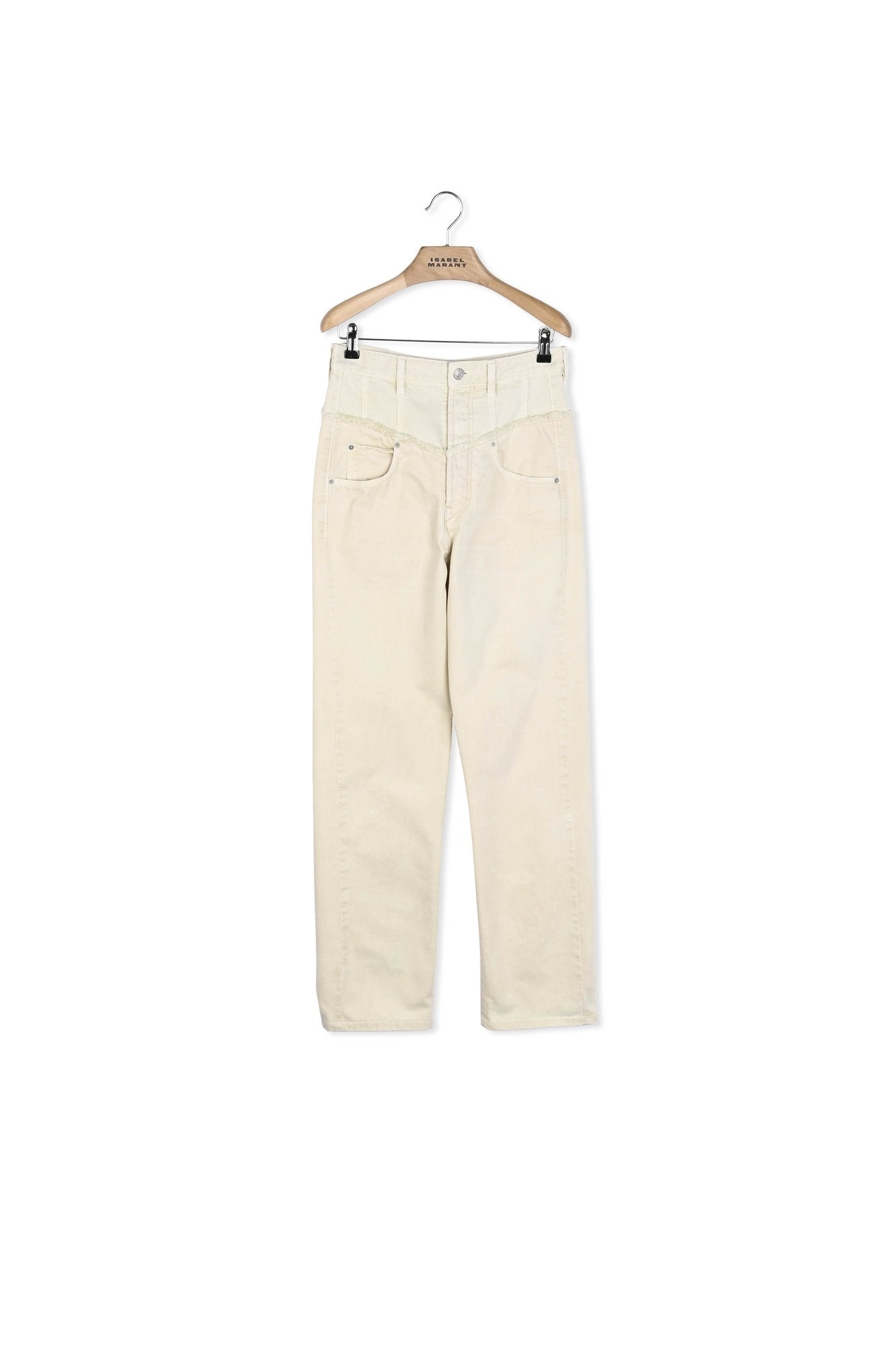 PANTALON EN COTON  NOEMIE Faume - seconde main