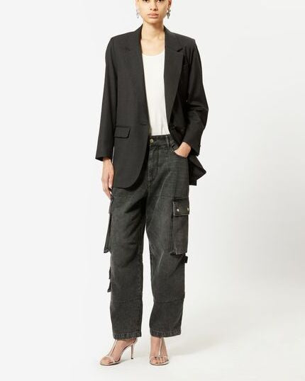 VESTE EN LAINE VIERGE  KENZY Faume - seconde main