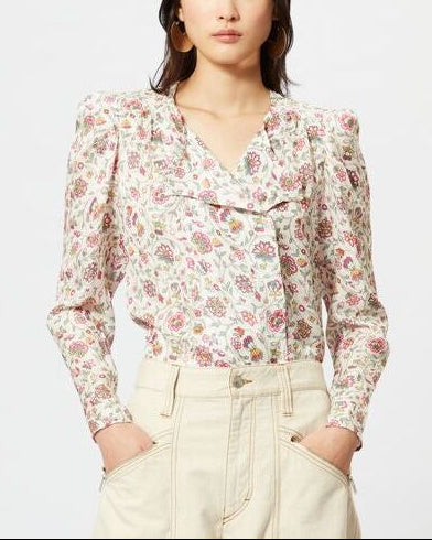 HAUT EN VISCOSE LENSY Faume - seconde main