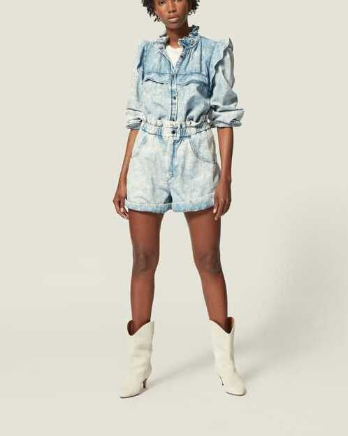 CHEMISE IDETY Faume - seconde main