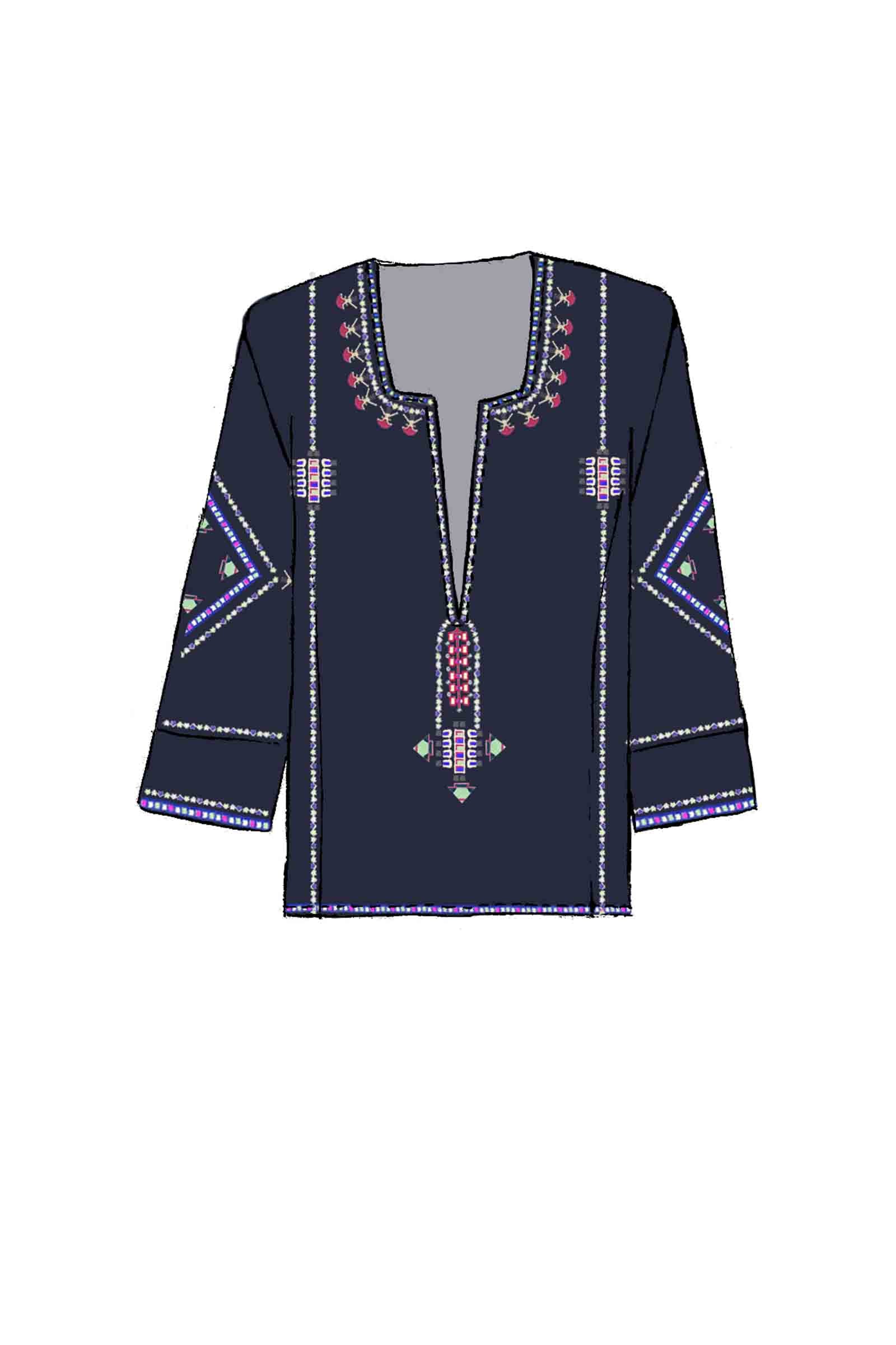 HAUT EN COTON CLARISA Faume - seconde main