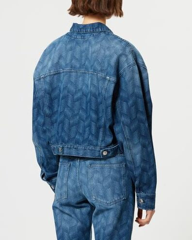 VESTE EN COTON GRAPHIQUE TADIA Faume - seconde main