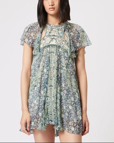 ROBE EN SOIE ODILE Faume - seconde main