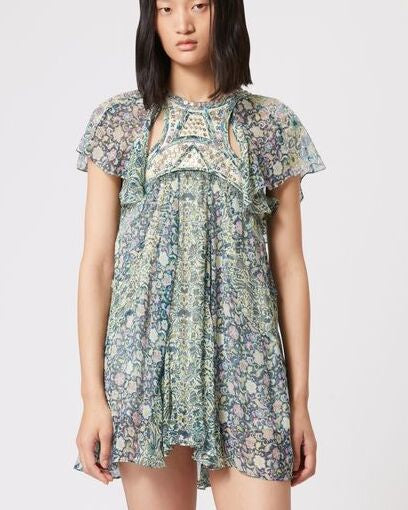 ROBE EN SOIE ODILE Faume - seconde main