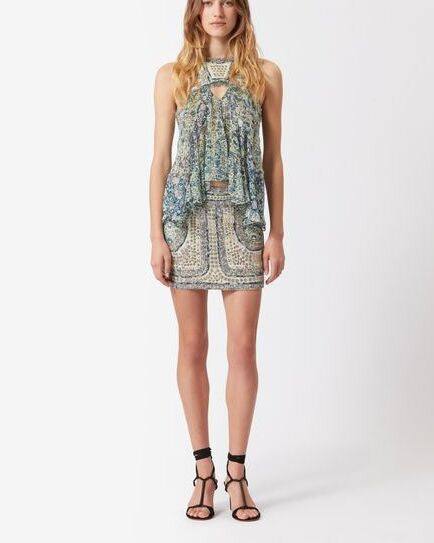 SKIRT  PRINTED ONEILA Faume - seconde main