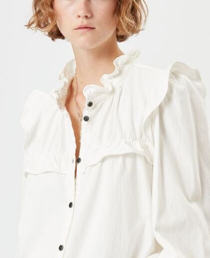 CHEMISE EN CHAMBRAY IDETY Faume - seconde main