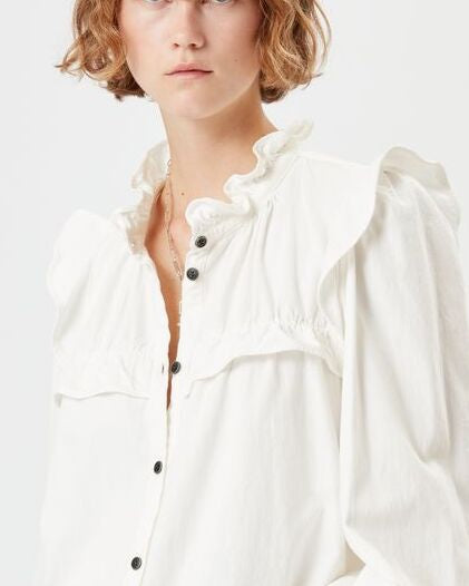 CHEMISE EN CHAMBRAY IDETY Faume - seconde main