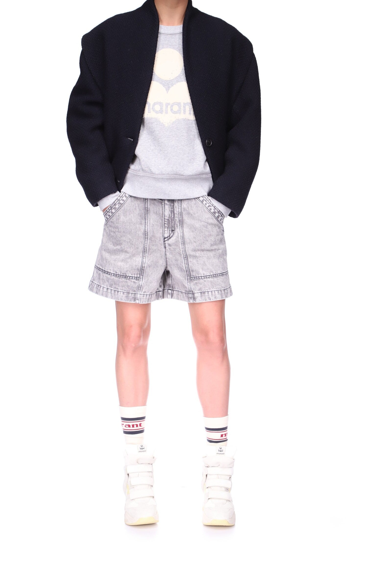 VESTE EN LAINE VIERGE DROGO Faume - seconde main
