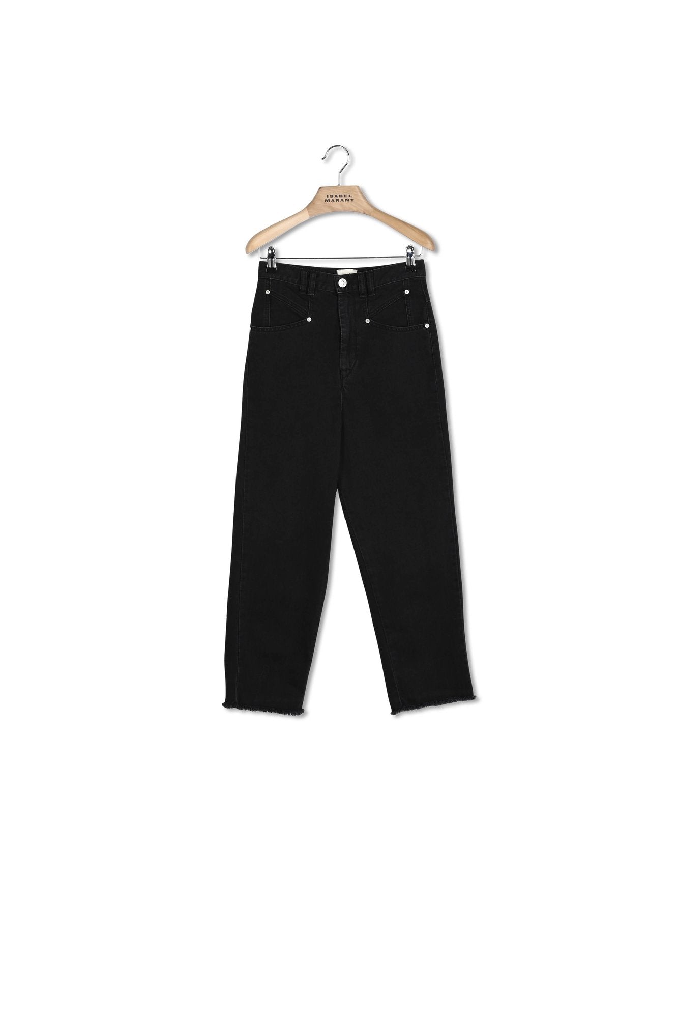 PANTALON EN COTON DILALI Faume - seconde main