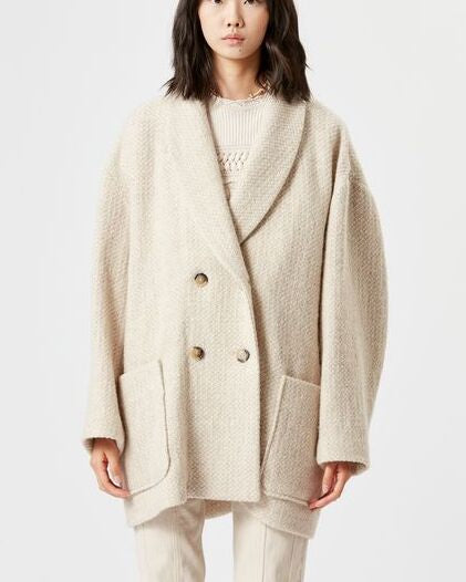 MANTEAU EN LAINE JOANINA Faume - seconde main
