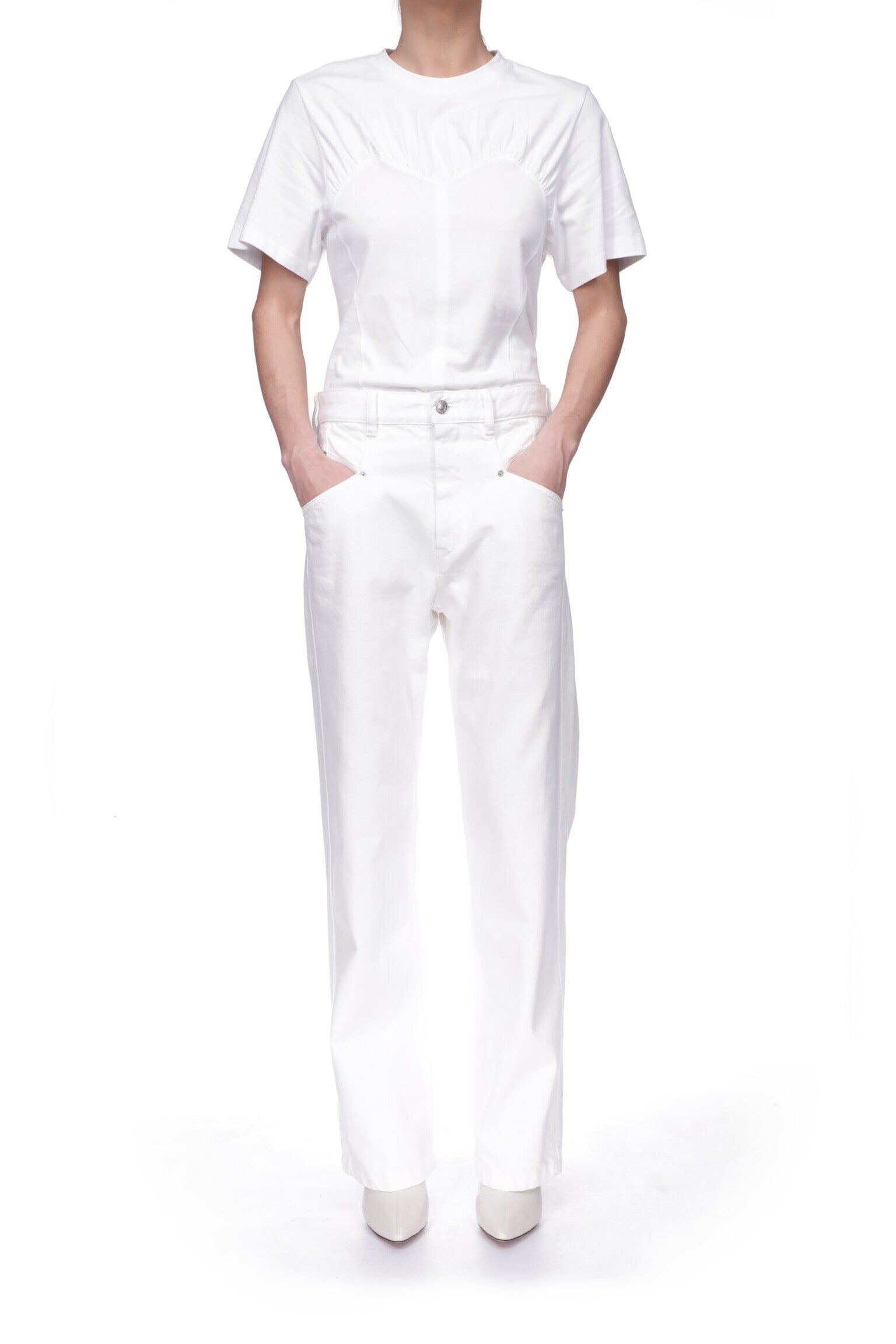 T-SHIRT EN COTON ZAZIE Faume - seconde main
