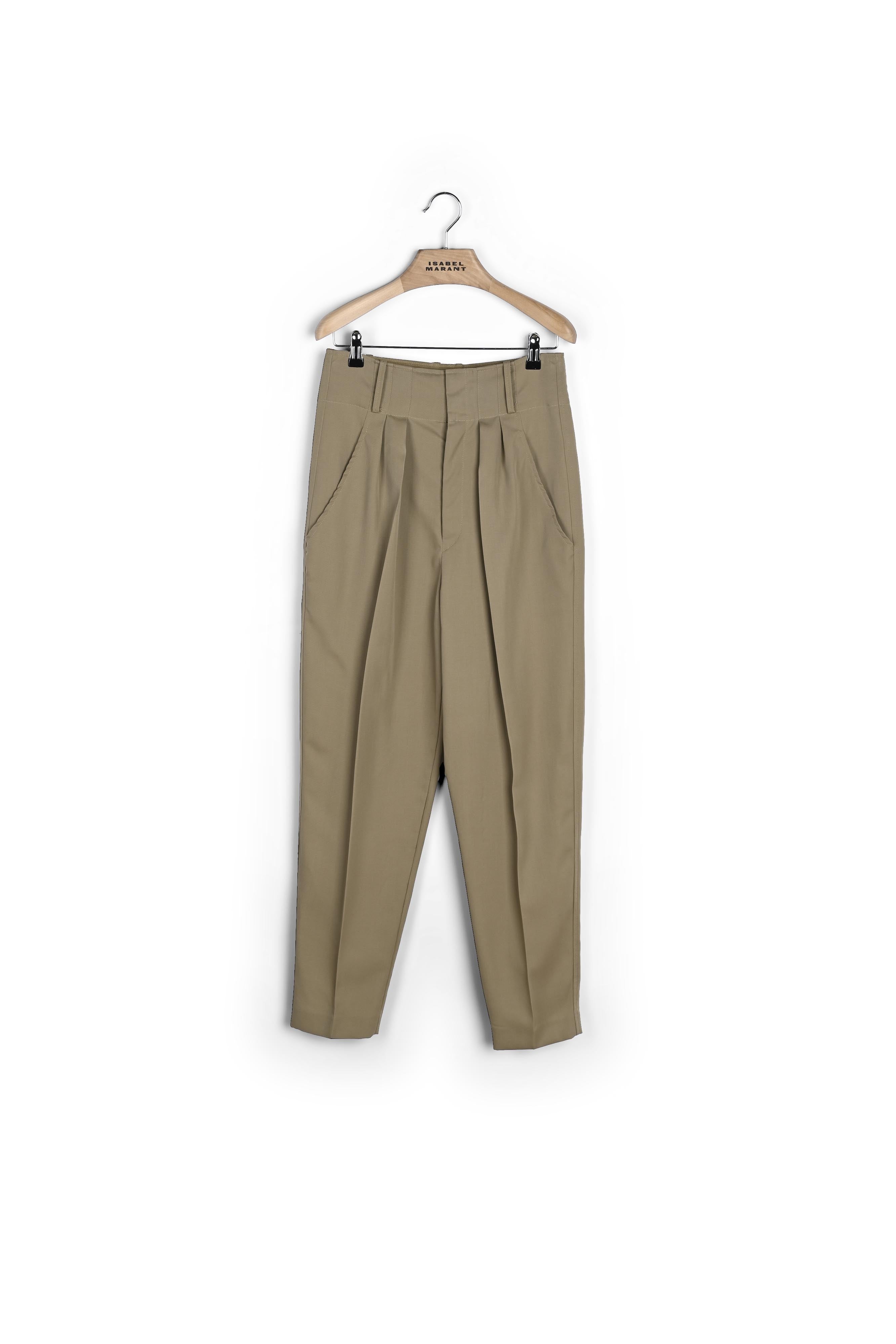 Isabelle Pant In Vintage Wash Poplin Midnight