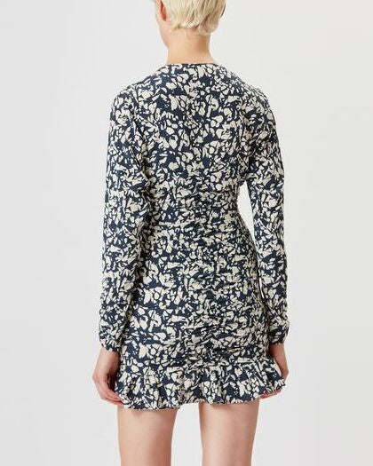 ROBE COURTE EN SOIE LARA Faume - seconde main