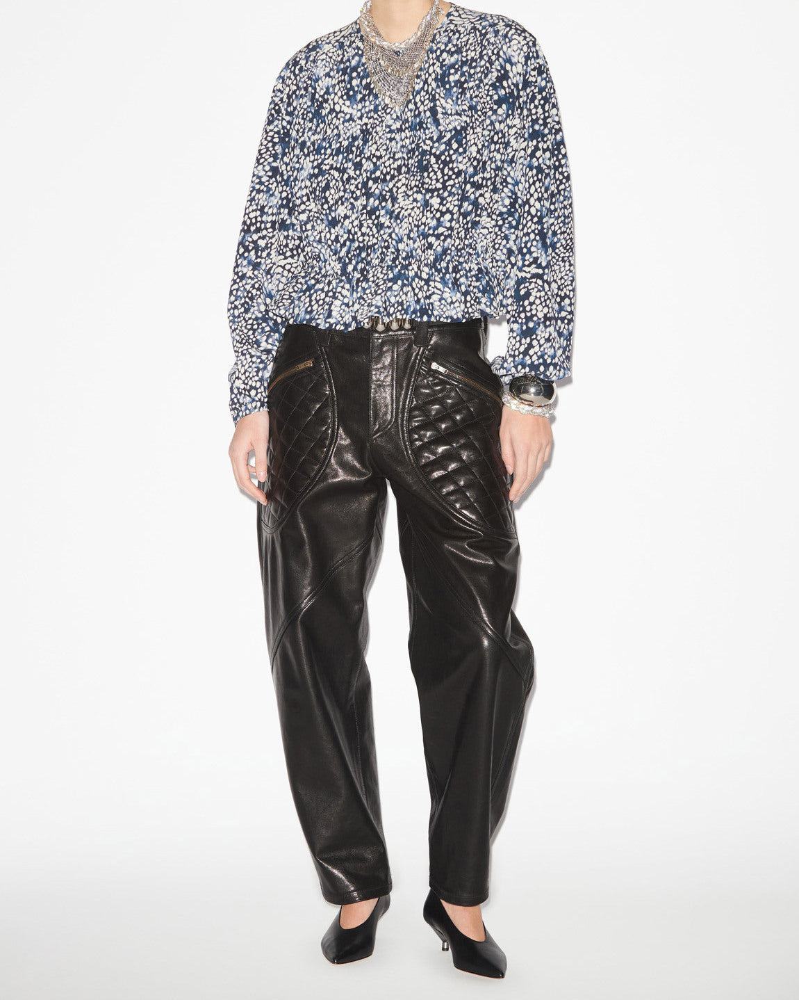 BLOUSE GELINA Faume - seconde main