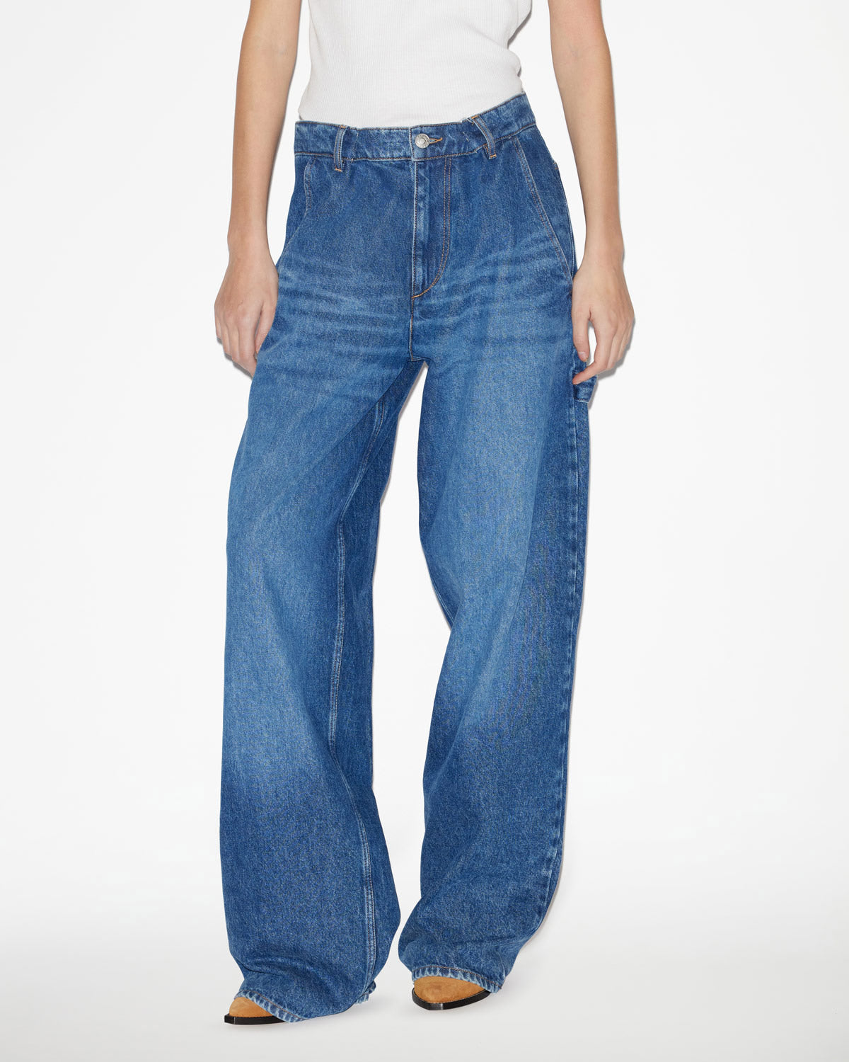 PANTS SOLENE Faume - seconde main