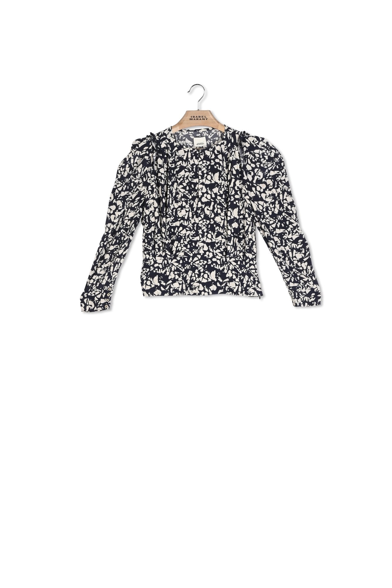 HAUT EN SOIE IMPRIMÉ ZARGA Faume - seconde main