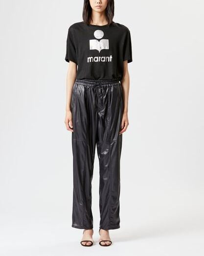 PANTALON EN SIMILI CUIR BRINA Faume - seconde main