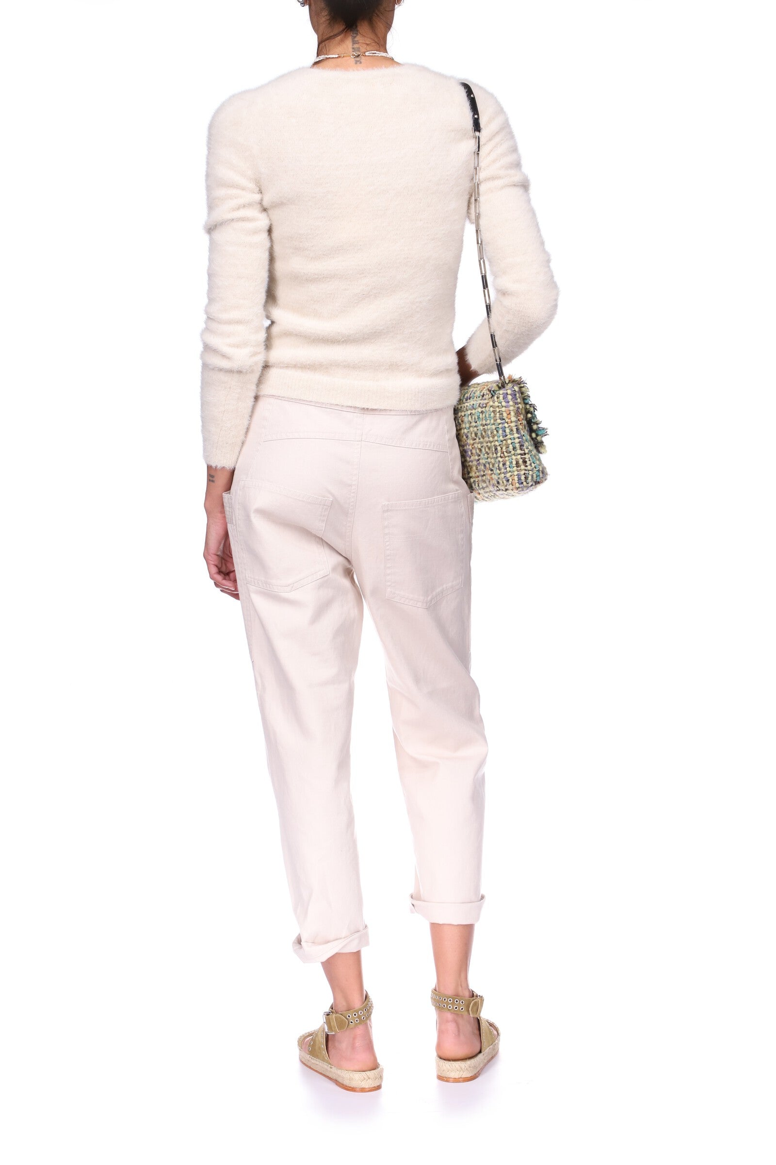 PANTALON EN COTON PANDORE Faume - seconde main