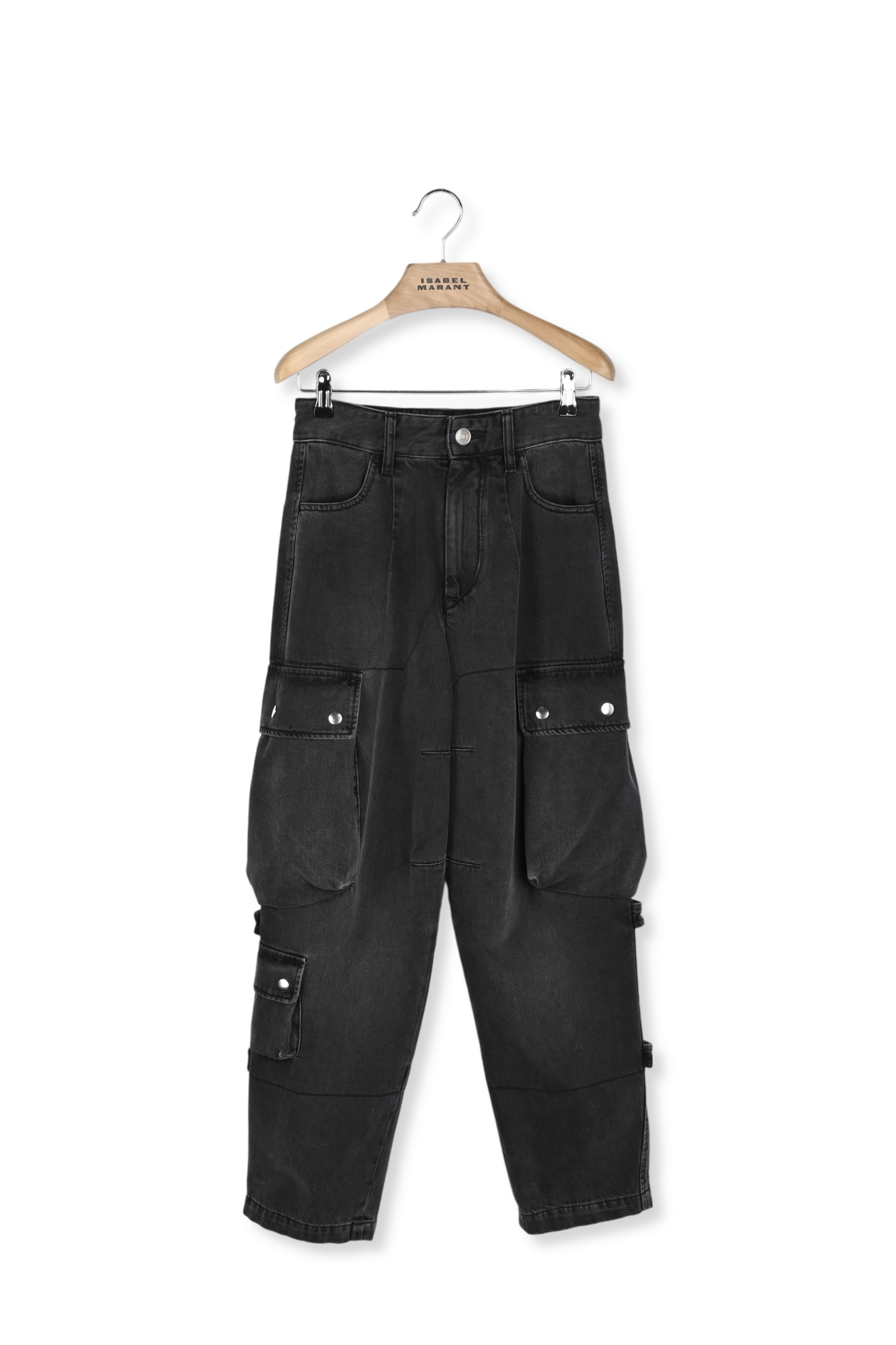 PANTALON EN COTON  ELORE Faume - seconde main