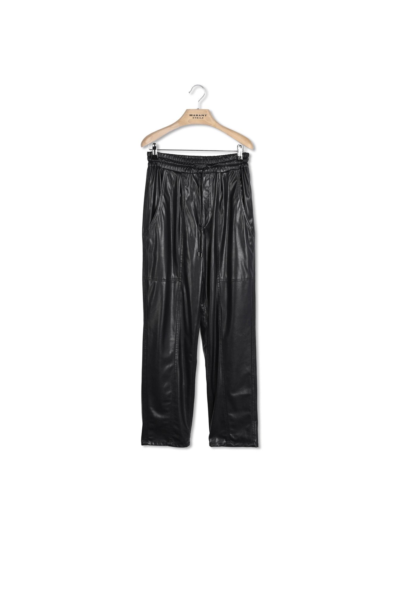 PANTALON EN SIMILI CUIR BRINA Faume - seconde main