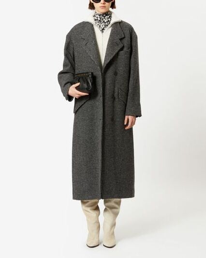 MANTEAU EN LAINE  SABINE Faume - seconde main