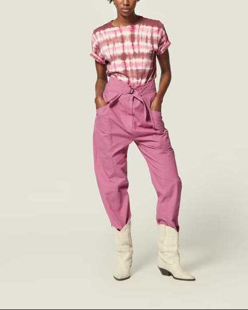PANTALON ZILYAE Faume - seconde main