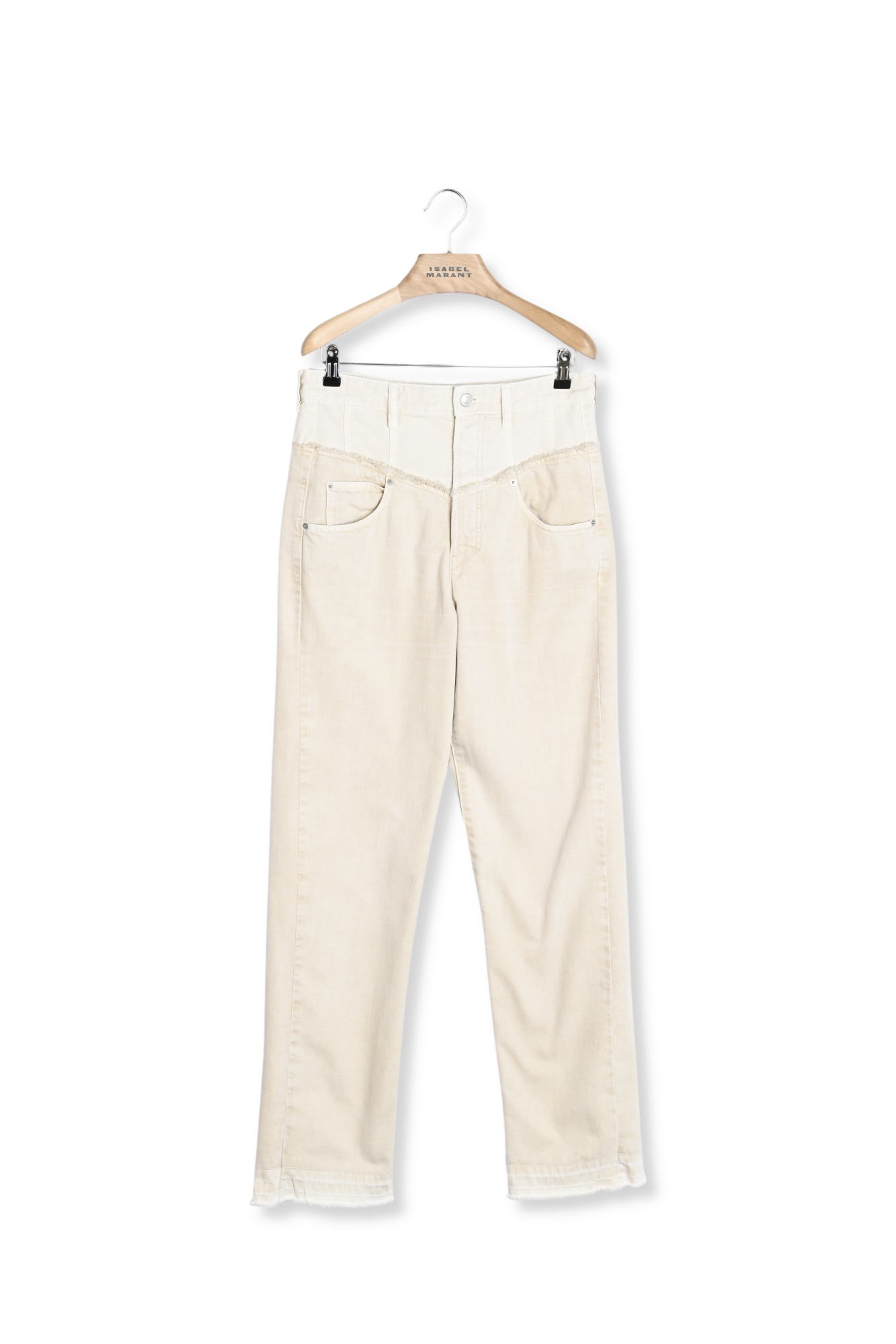 PANTALON EN COTON  NOEMIE Faume - seconde main