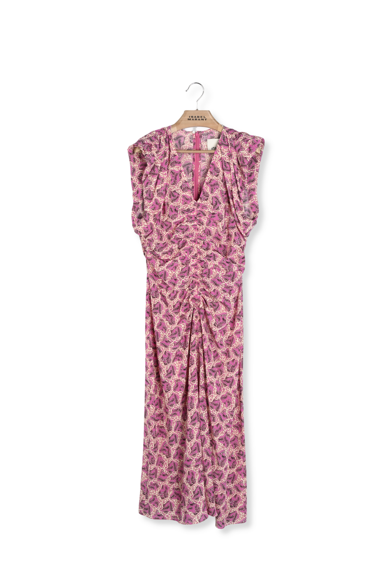 ROBE EN SOIE  GILYA Faume - seconde main