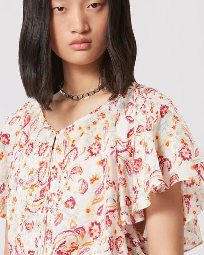 TOP PRINTED PENELOPE Faume - seconde main
