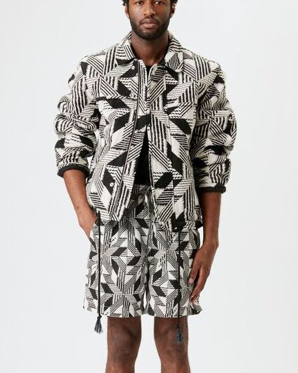 VESTE EN JACQUARD LEYIS Faume - seconde main