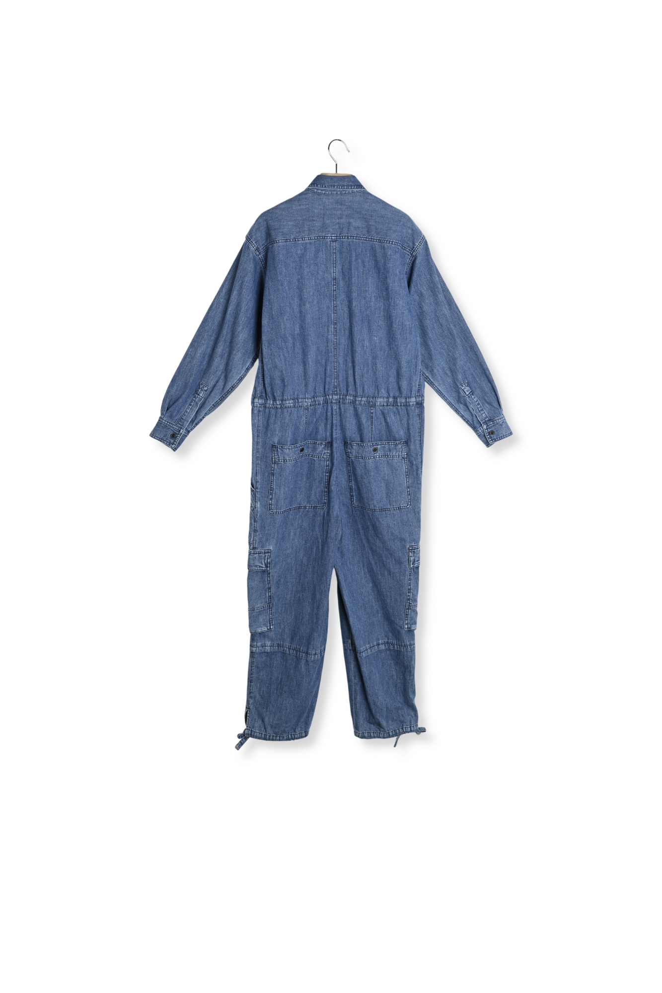 SALOPETTE EN COTON UNI IDANY Faume - seconde main