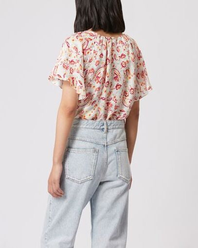 TOP PRINTED PENELOPE Faume - seconde main